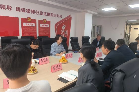 医药卫生法律专业委员会主任李俊平、副主任柴查理、李广成、王晓博及委员会秘书长原艺蕾等核心成员